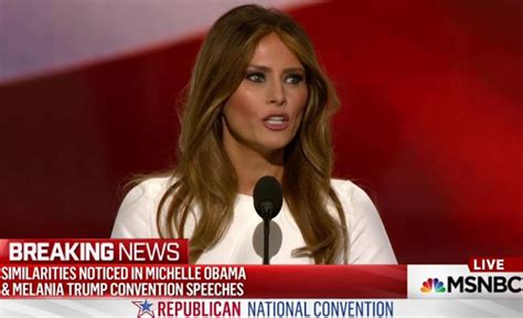 Media Confidential: Similarities Noticed In Michelle-Melania Speeches