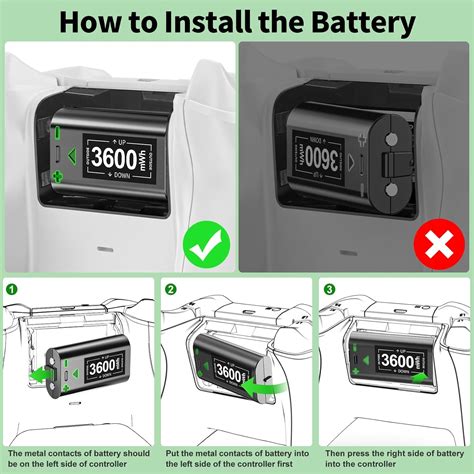 Rechargeable Battery Pack for Xbox Controller – oivogaming