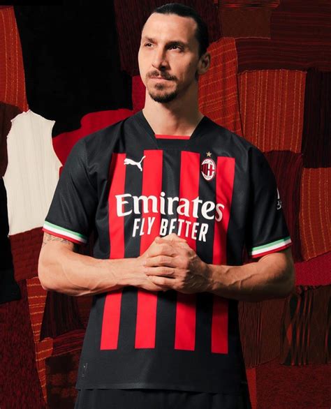 AC Milan 2022-23 Puma Home Kit Unveiled » The Kitman