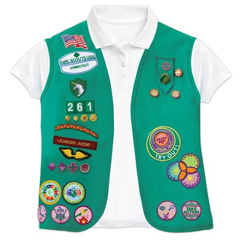 Girl Scouts Junior Vest – Basics Clothing Store