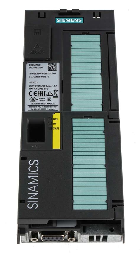 6SL3244-0BB12-1PA1 Siemens | Unidad de control Siemens serie SINAMICS ...