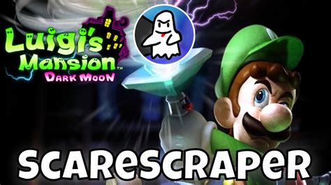 Luigi's Mansion Dark Moon 100% - Part 1 - Playing Online Scarescraper with @TheAngryGhost21 ...