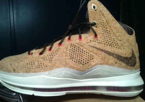 Nike LeBron X "Cork" - Tag | SneakerNews.com