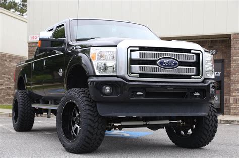 Lifted 2014 F250 Platinum on Gear Alloy Big Blocks - Trinity Motorsports