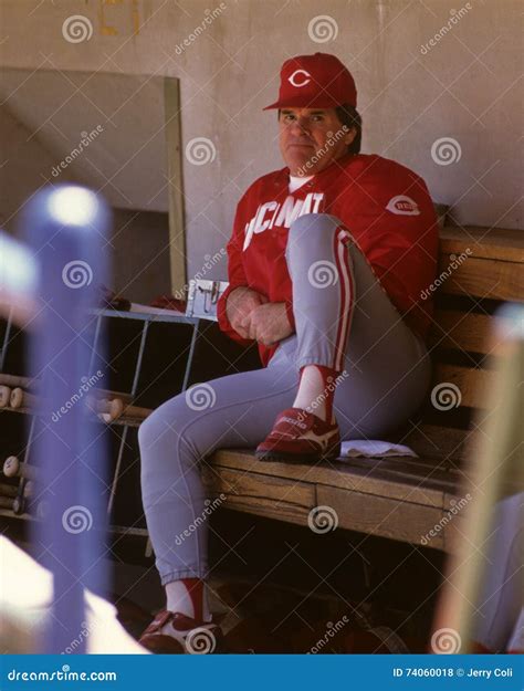 Pete Rose editorial stock photo. Image of major, reds - 74060018