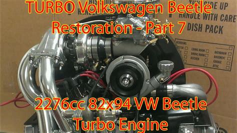 2276cc VW Beetle Turbo Engine Build - 2nd Part - YouTube