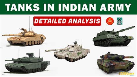 List of Important Battle Tanks of Indian Army