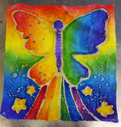 Rainbow Butterfly by Annortha on DeviantArt