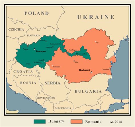 Szekely Corridor by Gouachevalier | Historical maps, Europe map, Hungary