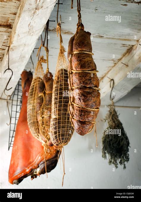 Drying meat hi-res stock photography and images - Alamy