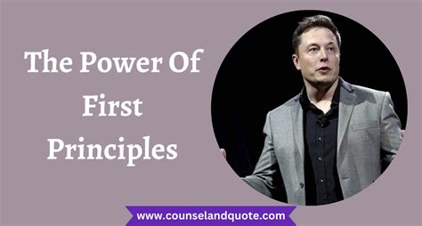 What Is Elon Musk First Principles Thinking? Best Ideas' Way