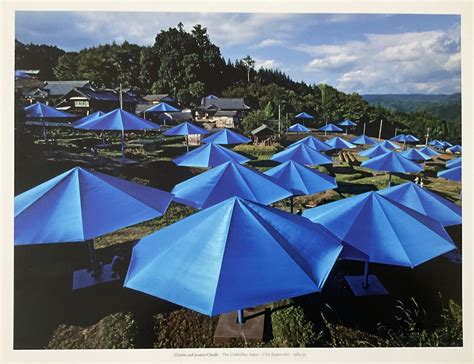 Christo The umbrellas Offsett lithograph 1991 signed | Etsy in 2021 ...