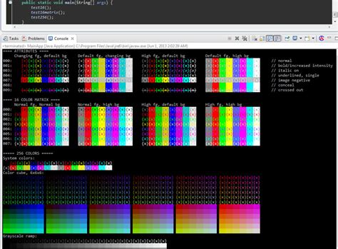 An Eclipse console view that respects ANSI color codes? - Stack Overflow