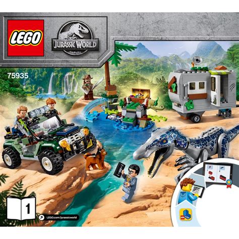 LEGO Baryonyx Face-Off: The Treasure Hunt Set 75935 Instructions | Brick Owl - LEGO Marketplace