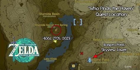 Zelda: ToTK - Who Finds the Haven Quest Guide