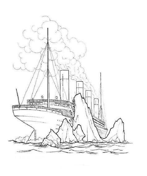 Titanic Coloring Pages To Print - FREE COLORING PAGES