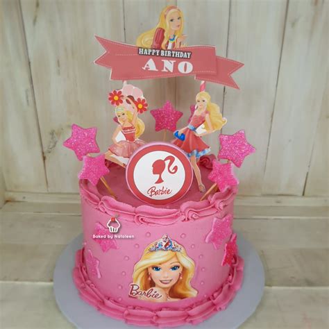 Barbie Buttercream Birthday Cake | Baked by Nataleen