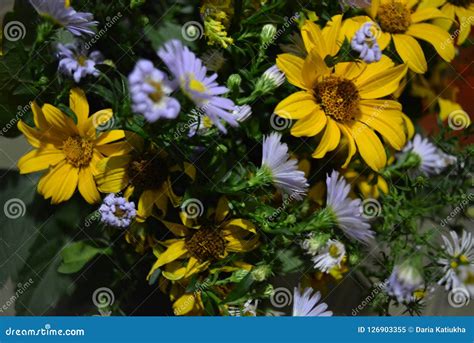 Flower Bouquet of Beautiful Wild Ukrainian Wildflowers Made with a Soul ...