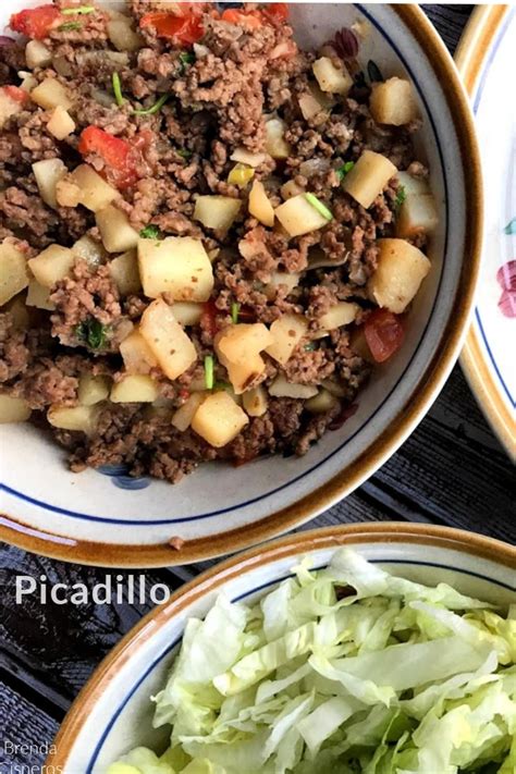 Mexican Picadillo - Ground beef stew with potatoes | Ground beef stews ...