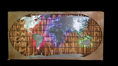 LED World Map/Clock : 5 Steps (with Pictures) - Instructables