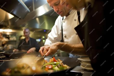 Premium Photo | A professional chef in the kitchen photo