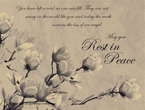 RIP Messages - Rest In Peace Messages - 365greetings.com | Happy anniversary to my husband, Rest ...