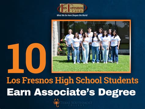 Ten Los Fresnos High School Seniors Earn Associate’s Degree | Los Fresnos Consolidated ...