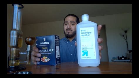 Is Cleaning Bong With Salt And Alcohol Better Than Formula 420?? - YouTube