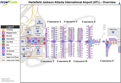 Terminal S Atlanta Map - Vonny Johnette