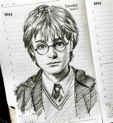 Harry Potter | Harry potter art drawings, Harry potter painting, Harry potter portraits