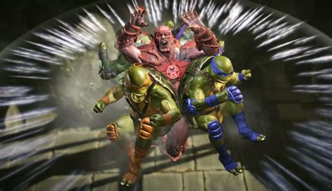 Teenage Mutant Ninja Turtles Injustice 2 Gameplay | GameWatcher