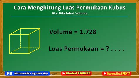 Cara Menghitung Luas Permukaan Kubus 10 Cm To Millimeters - IMAGESEE