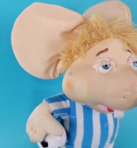 Topo Gigio Soccer Plush 12" Mascot Mouse Stuffed Animal Doll | #4696129007