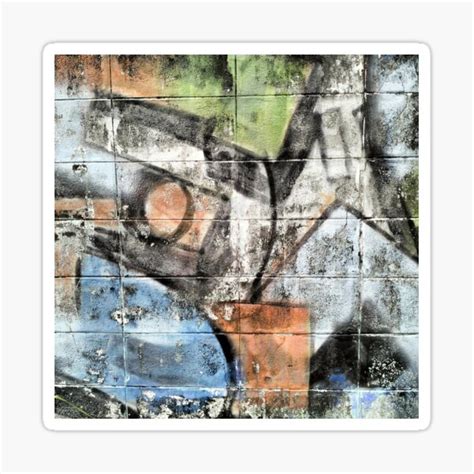 "Abstract Textured Graffiti Street Art Style Cement Concrete Brick Wall ...