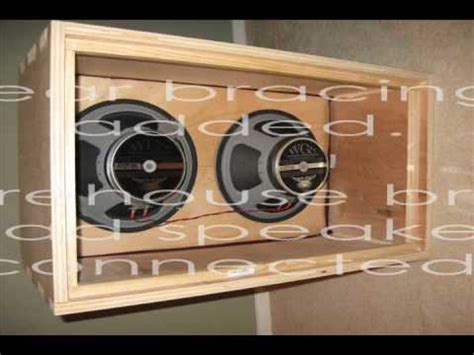 Diy Building A 2x12 Guitar Speaker Cab You