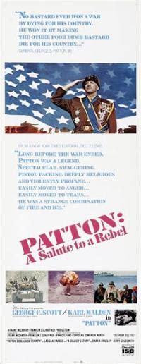 Patton Movie Posters From Movie Poster Shop