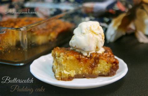 Butterscotch pudding cake - Ashees CookBook - Cooking is Magic