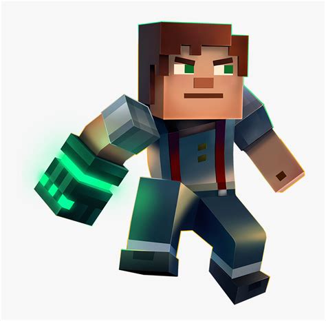 Minecraft - Minecraft Story Mode Season 2 Jesse Male, HD Png Download ...