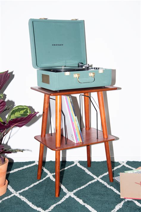 Crosley Manchester - Vinyl Record Player Stand Table – Unbound