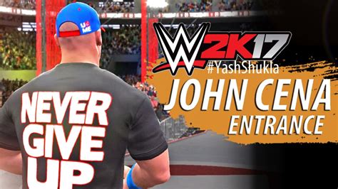 WWE 2K17 John Cena Entrance - YouTube