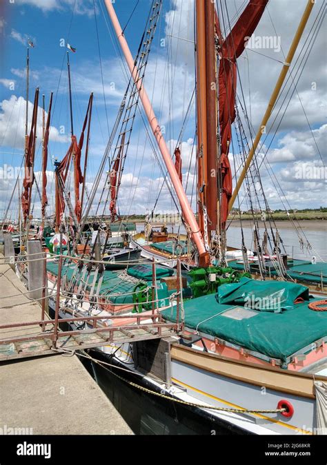 Hythe Quay Maldon Stock Photo - Alamy