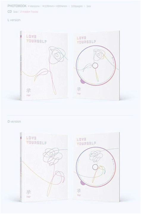 BTS Revealed "Her' Album Design, Photocards, Mini book..& Many Details | K-Pop Amino