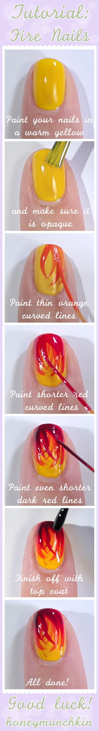 22 Easy Nail Tutorials - Nail Art Tutorials - Pretty Designs