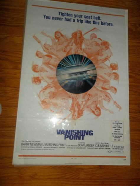 vanishing point movie poster original 27x40 BARRY NEWMAN 1971 CLEAVON LITTLE | Vanishing point ...