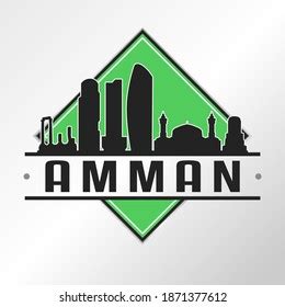 Amman Jordan Skyline Logo Adventure Landscape Stock Vector (Royalty Free) 1871377612 | Shutterstock