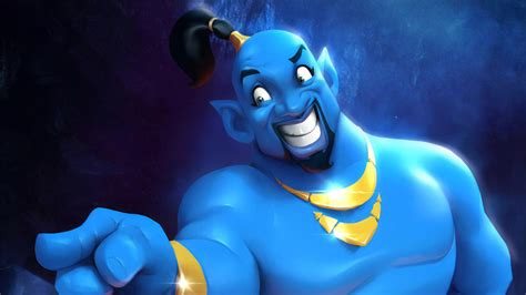 Will Smith As Genie Cartoon Art, HD Movies, 4k Wallpapers, Images ...