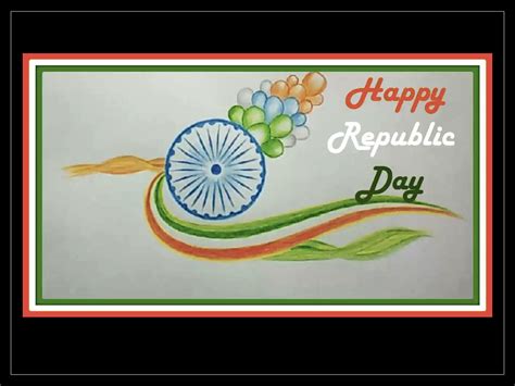 Easy Republic Day Drawing / Today is republic day and what better day ...