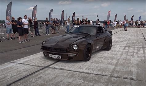 850-HP Datsun 240Z with Widebody Kit Isn't Your Average Z-Car, Goes Drag Racing - autoevolution