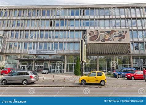 Slovak University of Technology in Bratislava. Editorial Photography - Image of landmark, campus ...