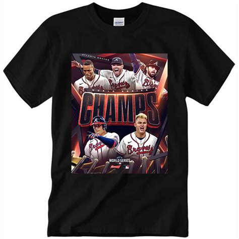 Atlanta Braves Champions 2021 World Series Mlb T-shirt - Luxwoo.com
